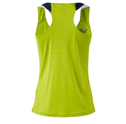 Топ теннисный Joma Terra Tank - lime/dark navy