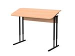 Стол 2-местный ученический рег. с фиксируемым сегментом