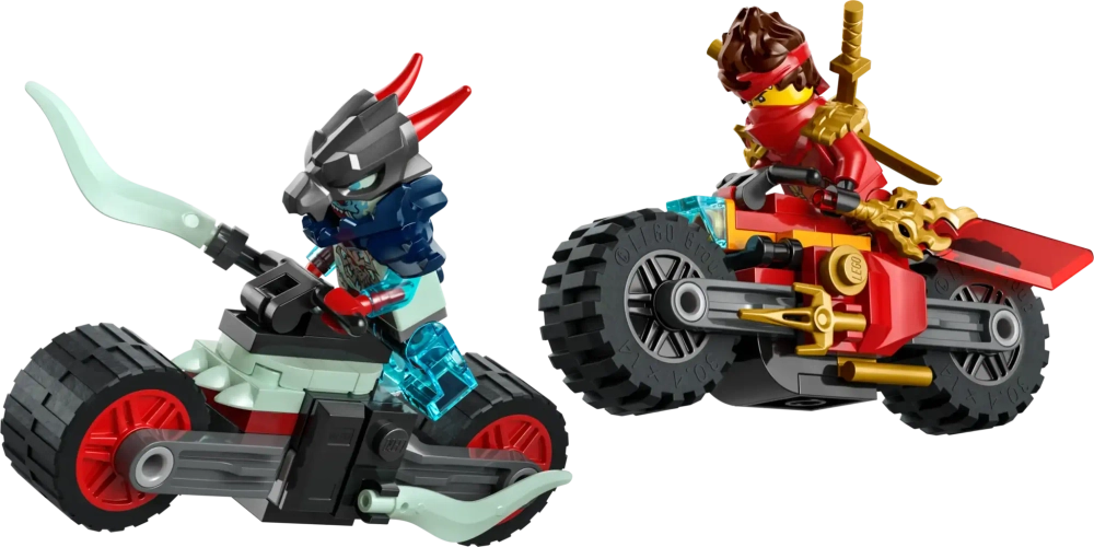 Конструктор LEGO Ninjago 71838 Гонка Кая на мотоцикле на скорость