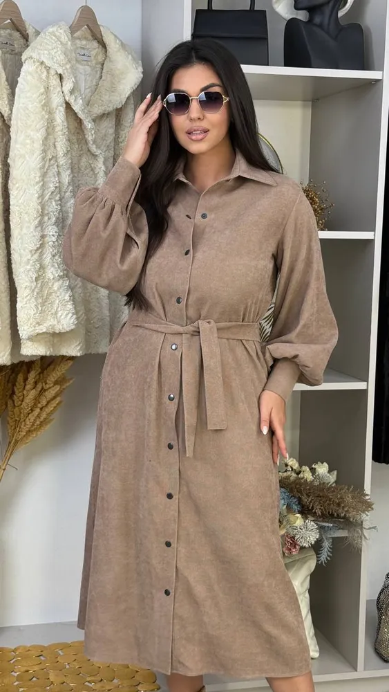 Платье-рубашка УК-50086-2 Фабрика Моды