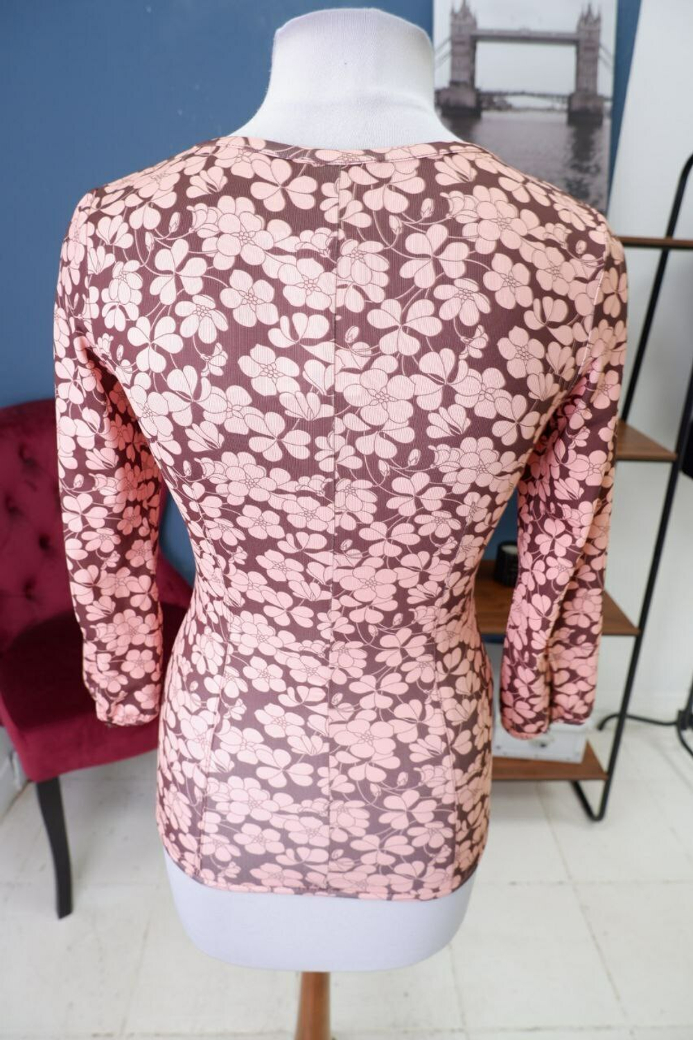 Кофта Oggi с принтом 42-44 размер