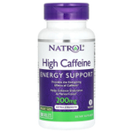 Natrol, Высокоэффективный кофеин, 200 мг, 100 таблеток