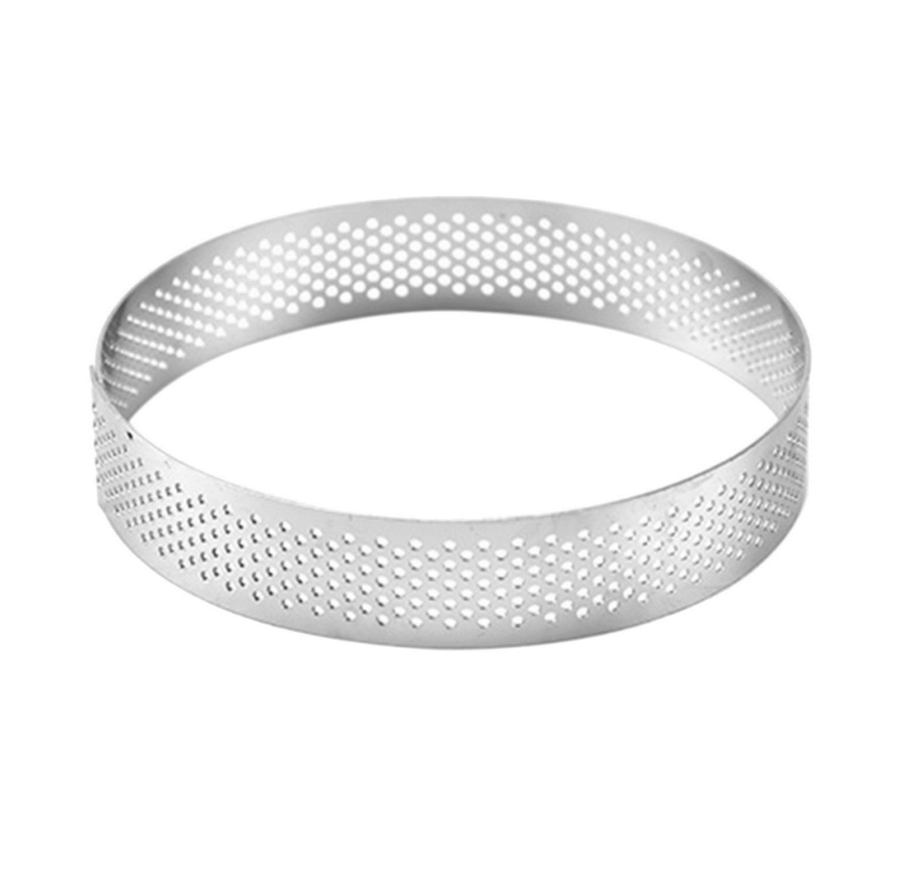 Форма кольцо перфорированное для тартов и тарталеток D14см высота 2см