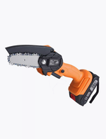 Цепная пила аккумуляторная RAZZ CS-100-2, 20 В, 2*2 Ач, 10 см