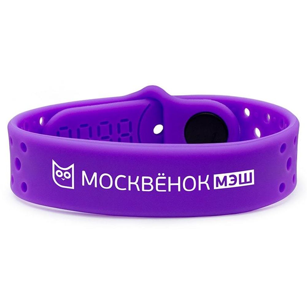 Браслет Москвёнок ACTIVE фиолетовый