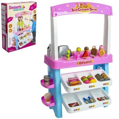 Игровой модуль Магазин Сластёна, 47 предметов, световые и звуковые эффекты, высота 86 см