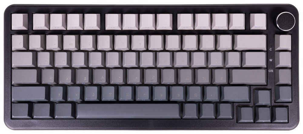 Клавиатура Ajazz AK820 Max Magnetic Switch серый