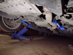 Усилители жесткости передние нижние боковые Subaru Levorg, Subaru XV 1 ДОрест (GP), Subaru Forester 4 (SJ) (ПОД ЗАКАЗ)