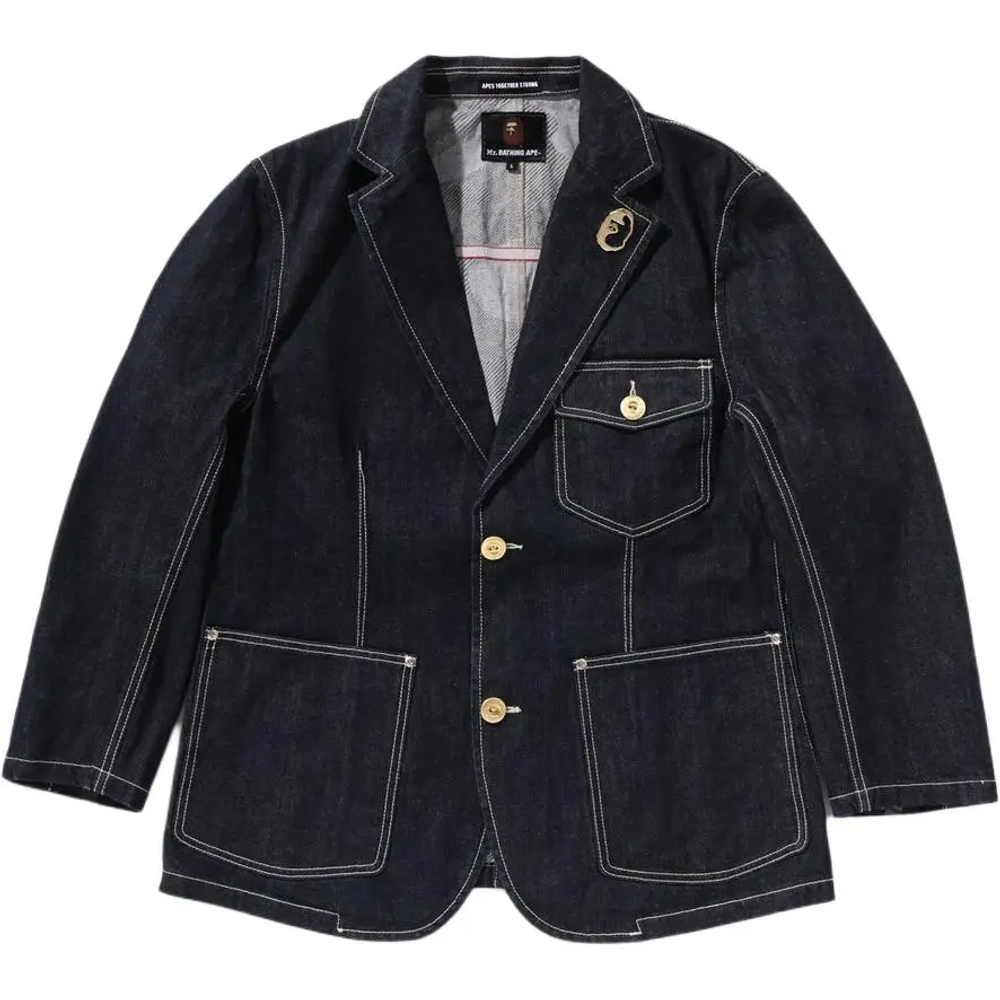 A Bathing Ape Bathing Ape Denim Куртка
