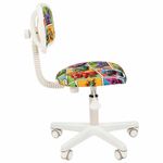 Кресло детское СН KIDS 101, без подлокотников, цветное с рисунком "Монстры", 7027821