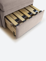 Кресло-кровать "Миник" с подлокотниками, купон Бульдог