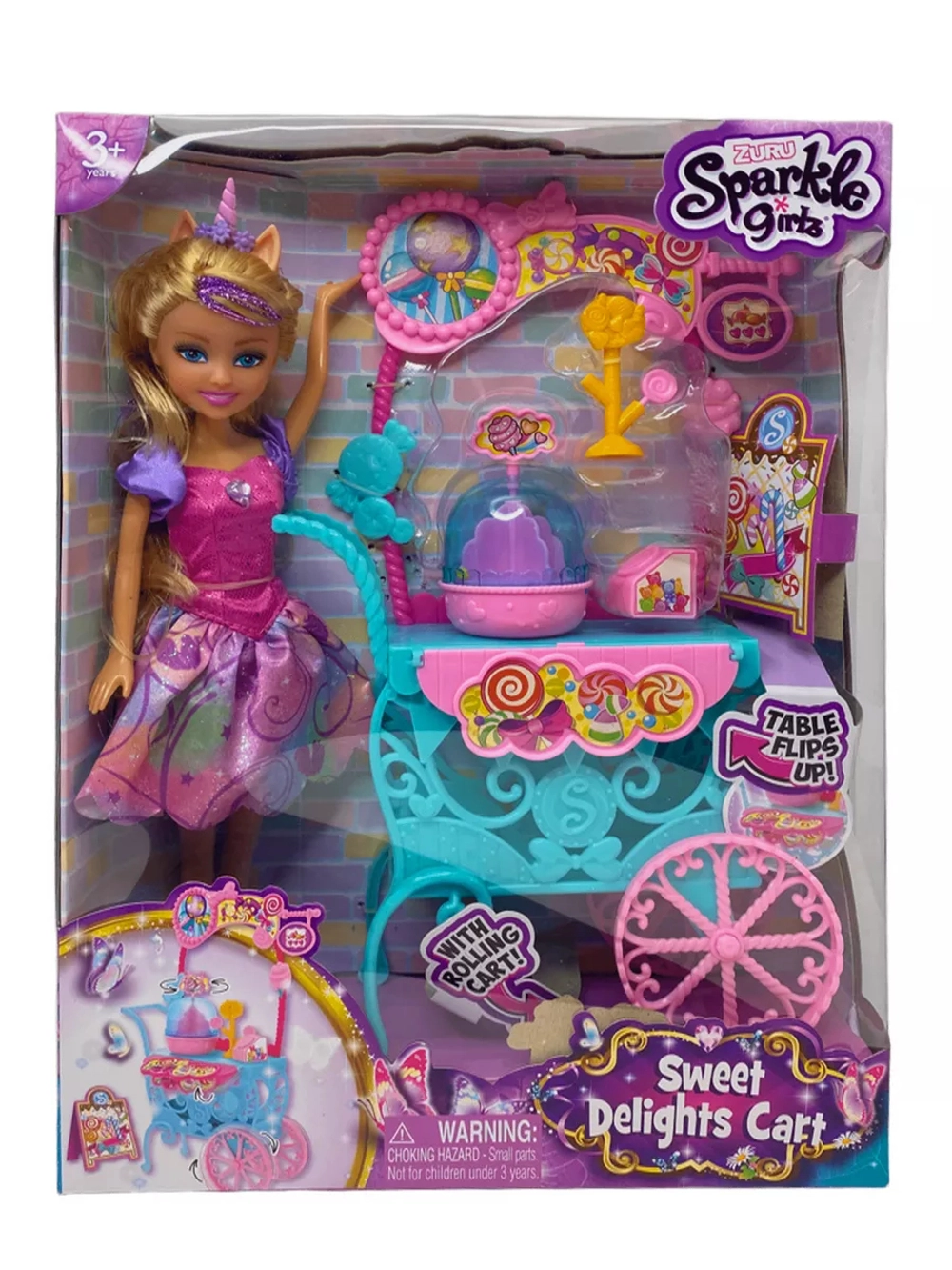 Кукла Зуру Sweet Delights Cart Sparkle Girlz