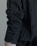 “Gloss” (unisex) linen classic shirt / Рубашка из льна