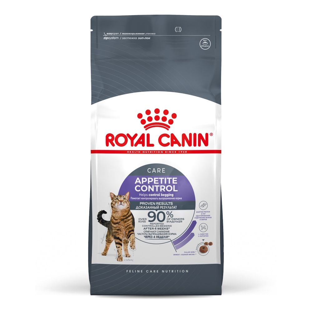 Сухой корм Royal Canin Appetite Control Care для взрослых кошек — для контроля выпрашивания корма Сухой корм Royal Canin Appetite Control Care для взрослых кошек — для контроля выпрашивания корма