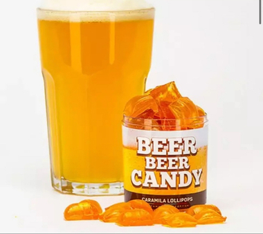 Леденец со вкусом пива без алкоголя