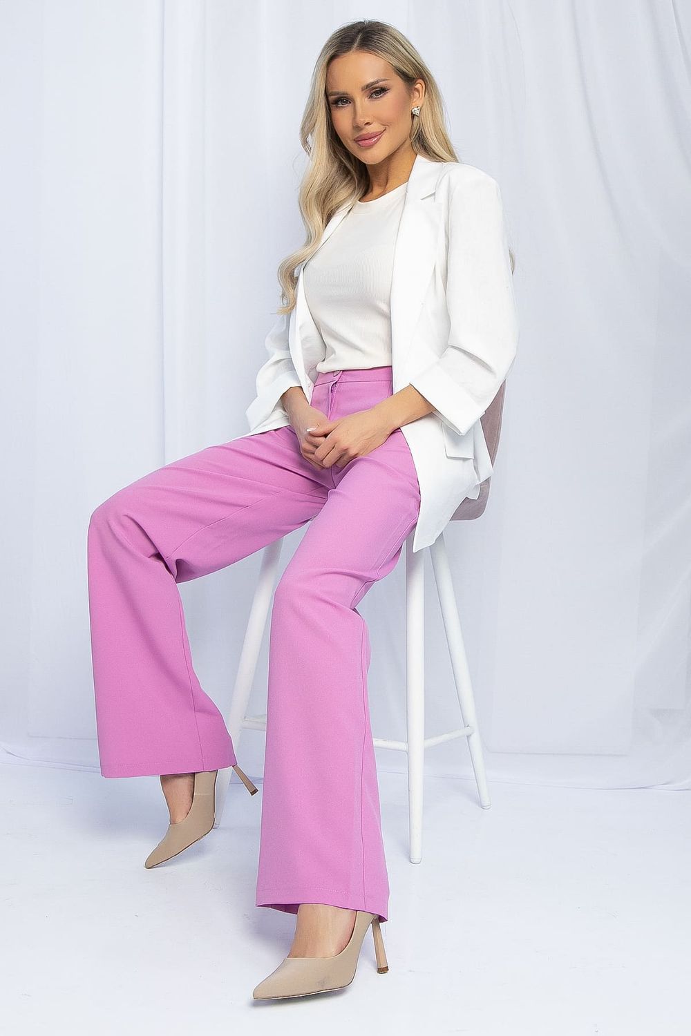 Пиджак льняной Мэрлин (белый) Б13254-7М LT Collection