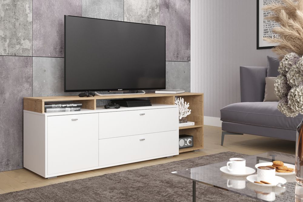 Комод "Ланс" К202 (дуб бунратти\белый), ДСВ-Мебель, г. Пенза