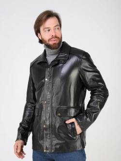 Кожаная куртка демисезонная
