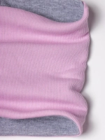 Шапка для девочек осенняя, с ушками розовая