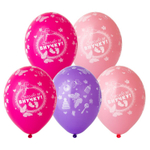 Шар латексный 35см Спасибо за Внучку! (Ассорти)