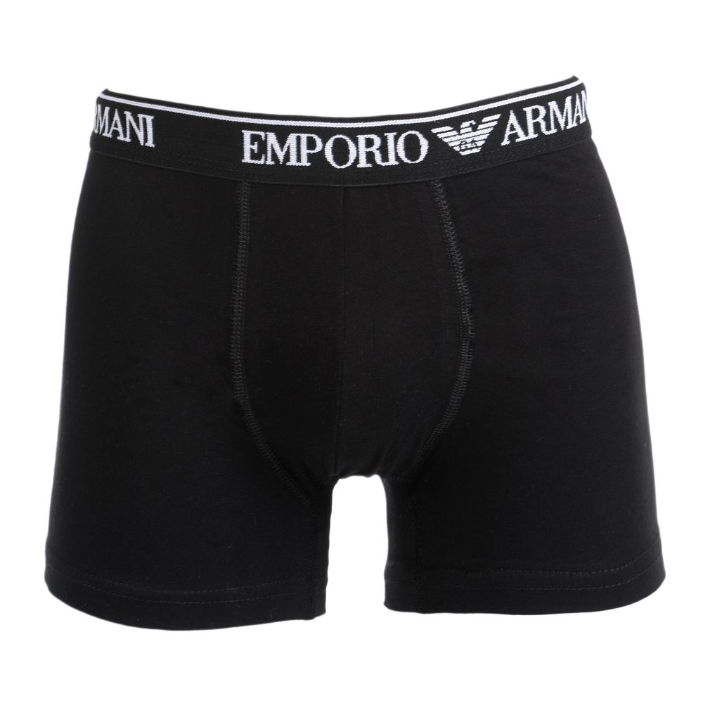 Набор мужских трусов боксеров 3в1 (черные,серые, темно-синие) Emporio Armani