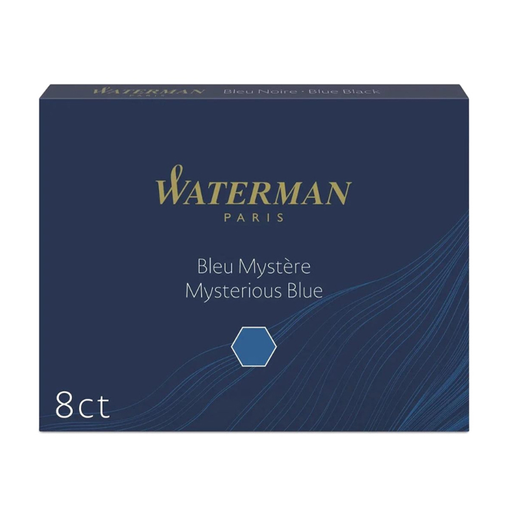 Картридж Waterman - синий (8шт)