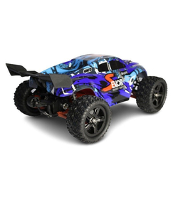 Радиоуправляемая трагги Remo Hobby S EVO-R UPGRADE V2.0 (синяя) 4WD 2.4G 1/16 RTR