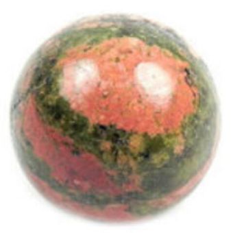 Шары из унакита