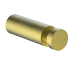 Крючок для ванной WONZON & WOGHAND EASY, Брашированное золото (WW-8105-2-BG)