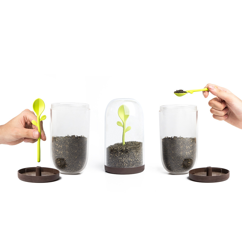 Контейнер для сыпучих продуктов Sprout Jar Qualy