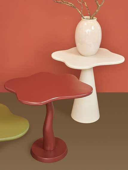 Столик приставной Fluid, 56х49 см, сепия