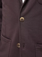 Пиджак-блейзер без подкладки со шлицей