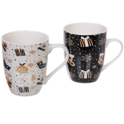 Кружка керамическая 330мл «Зимний стиль»
