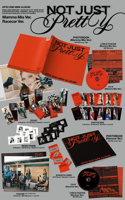 Альбом izna - NOT JUST PRETTY 2nd Mini Album PHOTOBOOK RANDOM Version