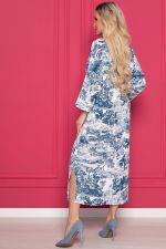 Платье "Сьюзан" (вайт/блю) П8161 LT Collection
