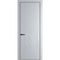 Фото межкомнатной двери эмаль Profil Doors 7PE лайт грей глухая кромка черная