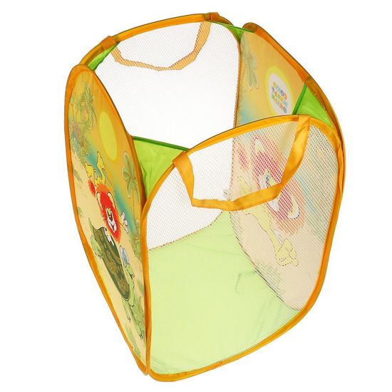 Корзина для игрушек СОЮЗМУЛЬТФИЛЬМ львенок и черепаха 36*58см ИГРАЕМ ВМЕСТЕ