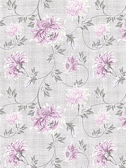 Пододеяльник Сказка "Хризантемы/Классика" 1,5-сп 145х215 см на молнии , перкаль