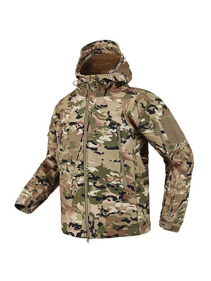Куртка Shark Skin Soft Shell на флисе (мультикам)