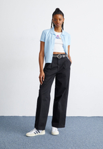 Carhartt WIP LEOLA - Тканевые брюки - Чёрный