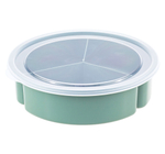 Менажница с крышкой 3 секции (3*300мл) М1124