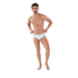 Мужские трусы джоки белые Clever Moda OPORTO JOCKSTRAP 087801