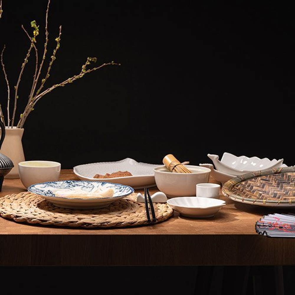 Блюдо «Кунстверк» веер;фарфор;,H=40,L=205,B=175мм;белый (Цвет: белый)