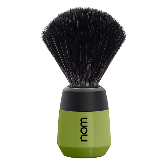 Помазок NOM MAX, черная фибра, зеленый пластик