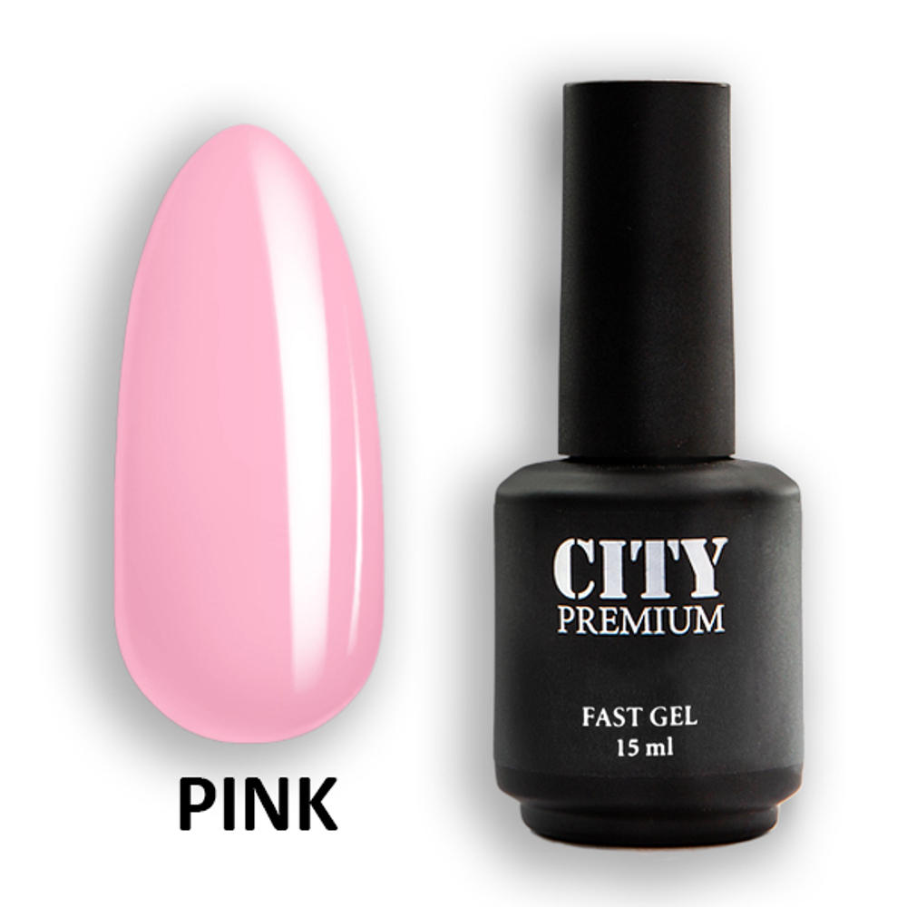 CITY NAIL Premium  Fast Gel Pink 15мл