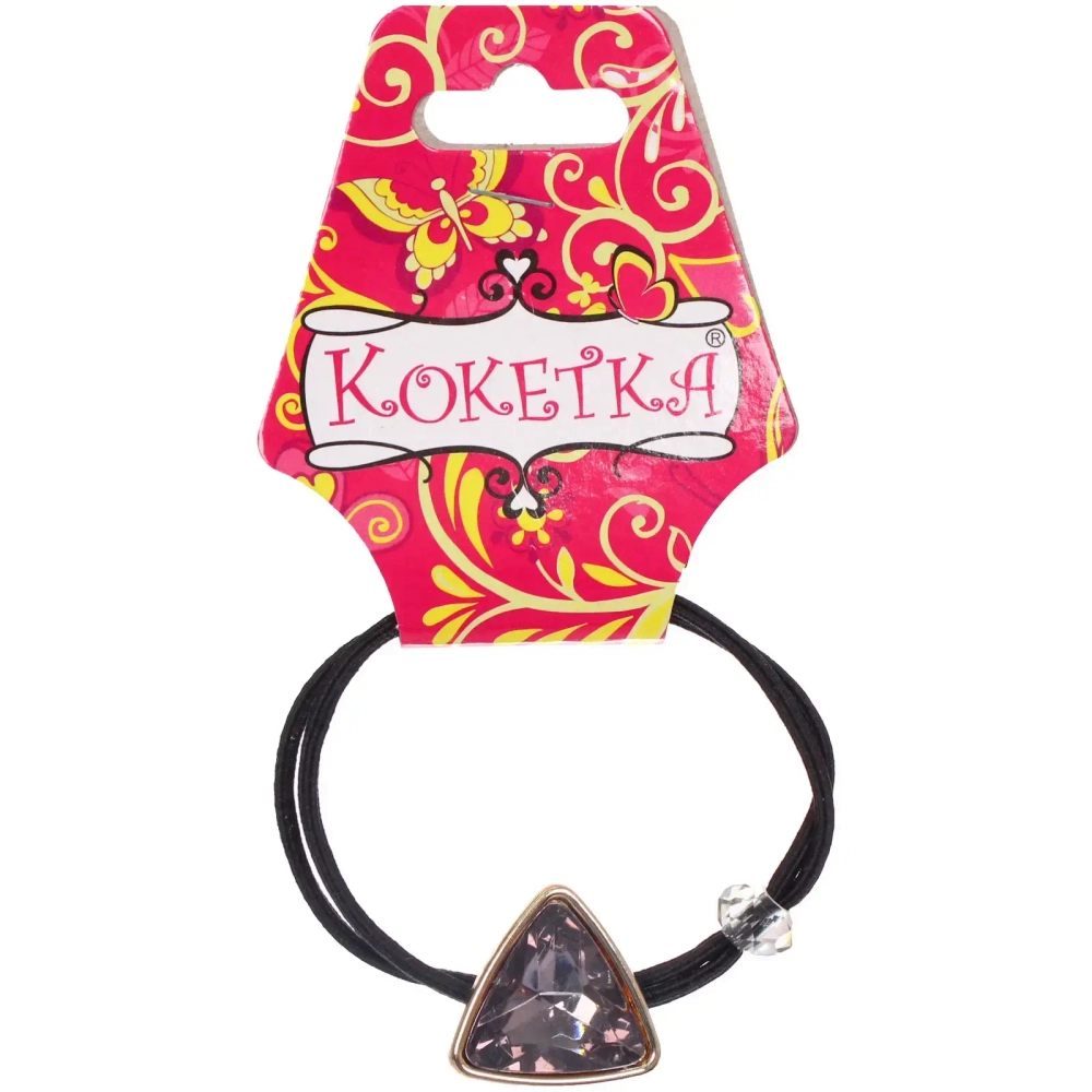 Резинка для волос «Жасмин», кристалик, микс 5 цветов, d-5,5см