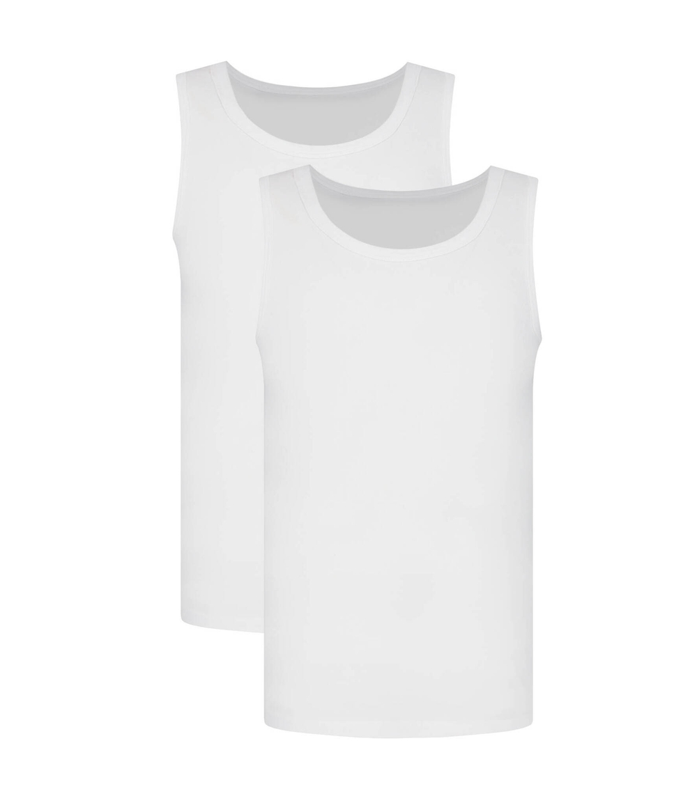 майка 2 шт. 2P Modern BOSS BLACK - белый(50475291)