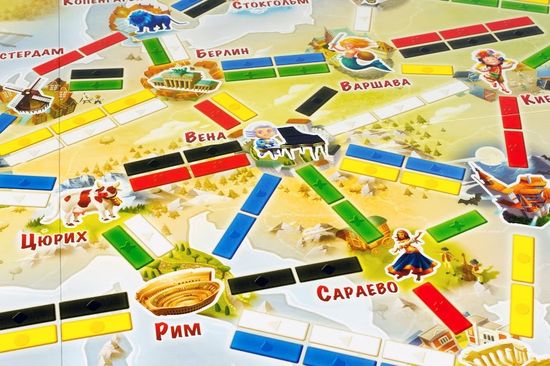 Купить настольную игру Ticket to Ride Junior: Европа, арт. 1867