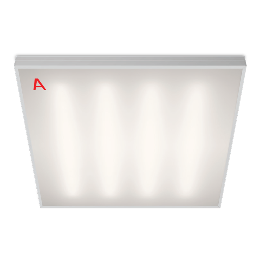 Светильник WOLTA PRO ОФИС ДВО01-36-051-3К с БАП EM3 36Вт 3000К IP40 Матовый 3900лм 595х595х40мм