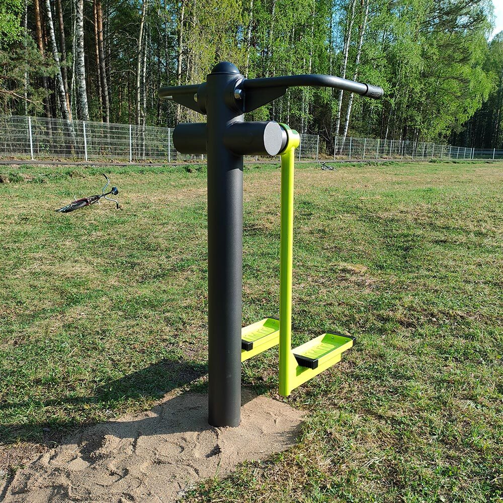 Smart-1014 Уличный тренажер Разведение ног ZAVODSPORTA